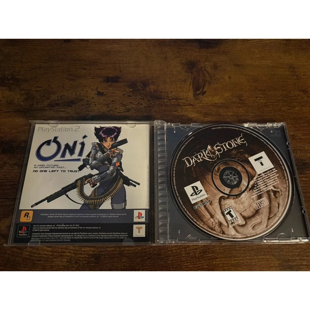 Darkstone (Sony PlayStation 1, 2000) PS1 Black Label CIB Complete